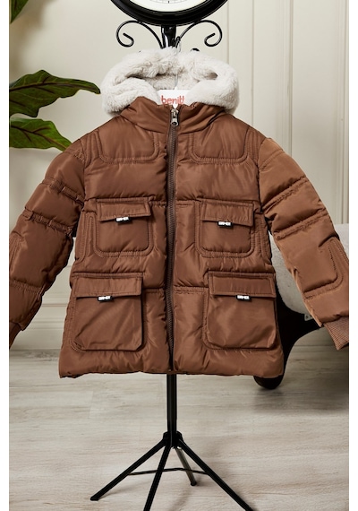 Benitto Kids Erkek Bebek Çocuk Mont 51357 Camel