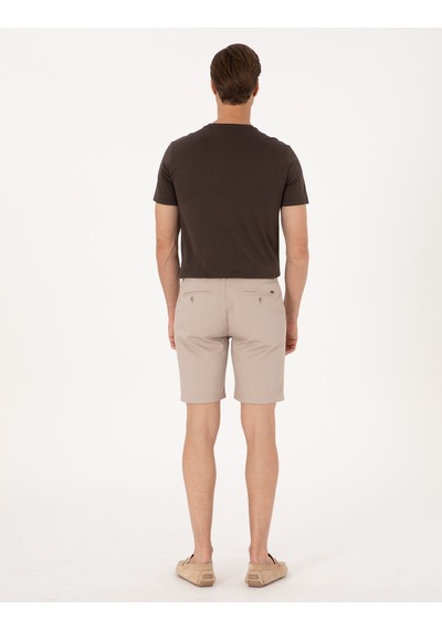 Pierre Cardin Erkek Bej Şort / Bermuda 50308132-vr011 Bej