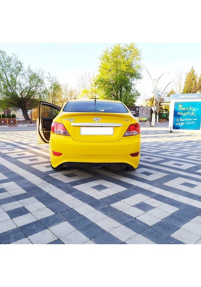 Hyundai Accent Blue Arka Tampon Eki-