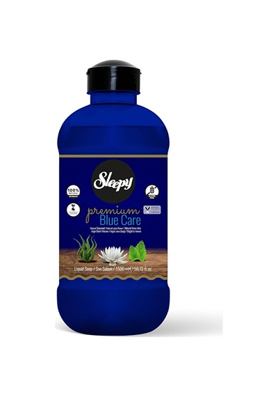 2 Adet Sleepy Sıvı Sabun Premium Mavi 1500 Ml