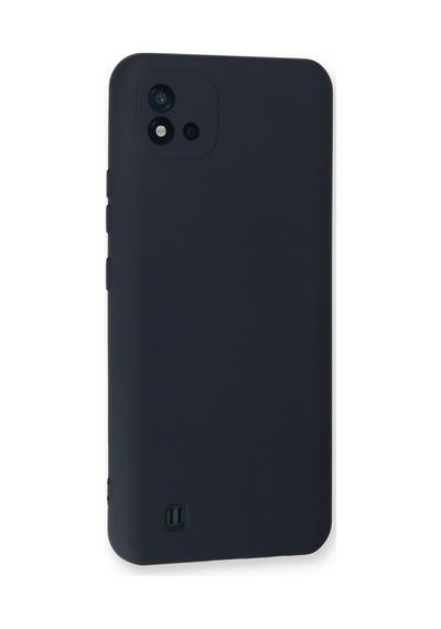 Realme C11 2021 Uyumlu Kılıf Nano İçi Kadife Silikon - Lacivert