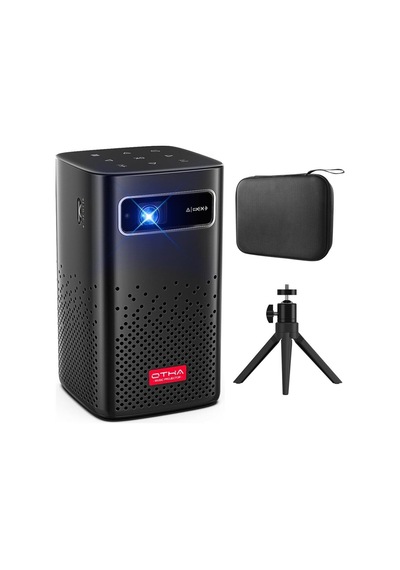 C900 Mini Taşınabilir Projektör Android 9 150ansı Lümen Dlp Wifi 3d 1080p Dahili Pil Stereo Hoparlör-118580