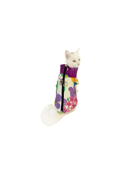 Kemique Flower Power Su İtici Kedi Yağmurluk