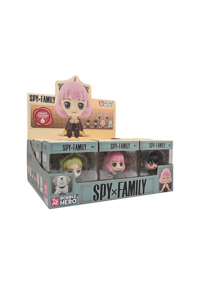 Yume Toys Spy X Family Bobble Hero Serisi Figür Bond Forger Family 11690