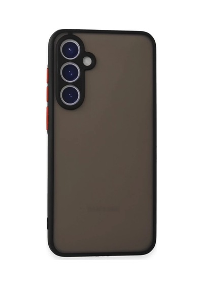 Samsung Uyumlu Galaxy S23 Fe Uyumlu Kılıf Montreal Silikon Kapak - Siyah