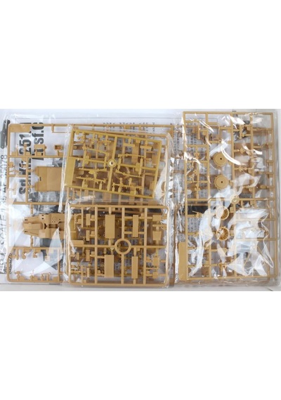 Afv Club Af35078 1/35 Ölçek, Sd.kfz.251/1 Ausf.c Tank, Plastik Model Kiti-50059