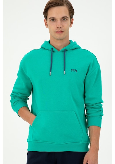 U.S. Polo Assn. Erkek Mint Basic Sweatshirt 50295149-VR152
