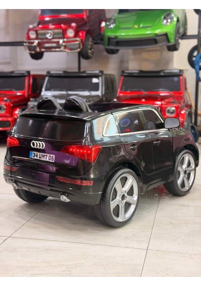 Suv İsme Özel Plaka Hediyeli Akülü Araba 0-6 Yaş Siyah