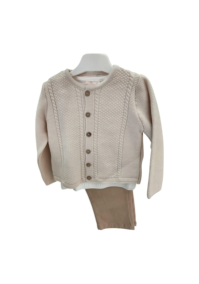 Babydoll 2li Takım Babyrose Ekru-12798 Ekru