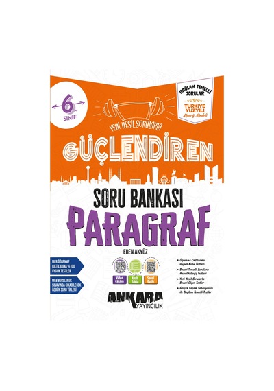 Ankara Yayınevi 6. Sınıf Güçlendiren Paragraf Soru Bankası