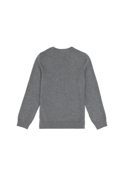 U.s. Polo Assn. Erkek Çocuk Gri Melanj Kazak /triko 50294188-vr086