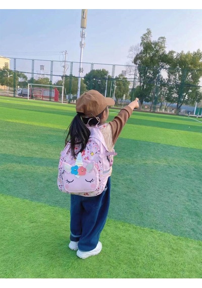 Supercute Two İn One Sırt Çantası - Unicorn - Pembe