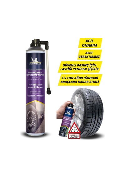 Michelin Mc35133 750ml Xl Acil Lastik Tamir Spreyi/köpüğü