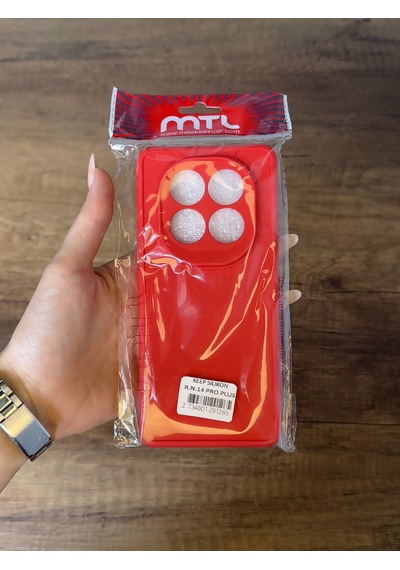 Redmi Note 14 Pro 5g Uyumlu Kamera Korumalı Darbeye Dayanıklı Renk Atmayan Keep Silikon Kılıf Kırmızı