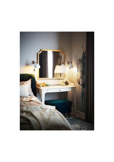 Ikea Svansele Duvar Aynası 78x78 Cm Altın