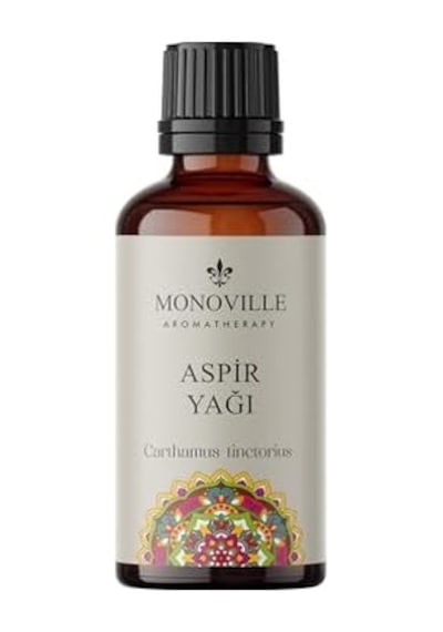 Aspir Yağı 30 Ml Soğuk Sıkım%100 Saf Ve Doğal Safflower Oil 0.75 LT - 2.5 LT - 12 KG
