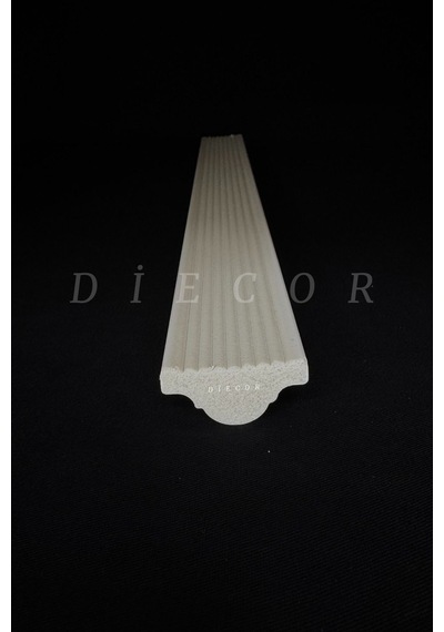 Diecor Dekoratif Boyanabilir Montaja Hazır Polistren Duvar Çıta Seti 4 Cm Model:xa272