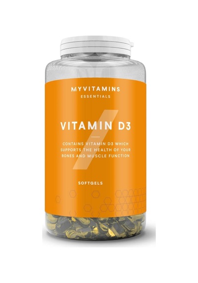 Myvitamins Vitamin D3 180 Softgel