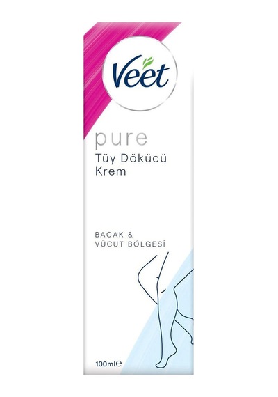 Veet Pure Tüy Dökücü Krem 100 Ml Hipoalerjenik Formül 3'li Ekonomik Paket - 3 Adet Tarı