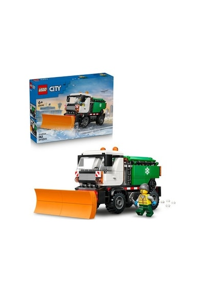 Lego Minifigürlü Kar Küreme Aracı, 6 Yaş Ve Üzeri İçin Yaratıcı Set