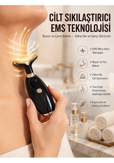 Ems Yüz Ve Boyun Güzellik Cihazı Yüz Masaj Aleti