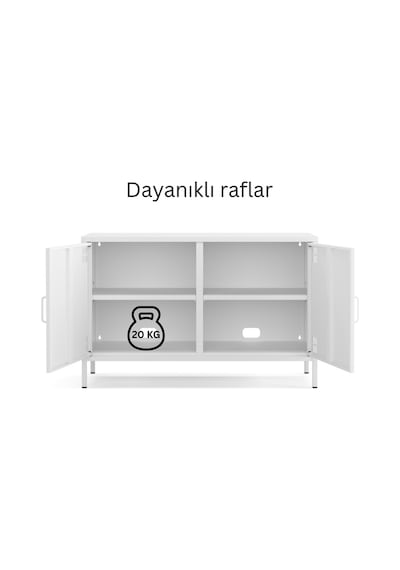 Pera Tv Ünitesi, Tv Dolabı,2 Kapaklı Dolap 100,50 X 40 X 64,50 Cm - 9 Renk Seçeneği Bulunmaktadır Ral 9016 Beyaz Pera Tv Ünitesi, Tv Dolabı,2 Kapaklı Dolap 100,50 X 40 X 64,50 Cm - 9 Renk Seçeneği Bulunmaktadır Ral 9016 Beyaz