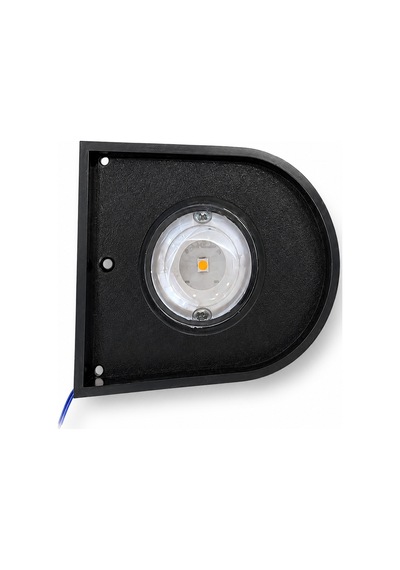 Ars 348959 Pırıltı Kristal Led Aplik 6w 3200k Gün Işığı Siyah