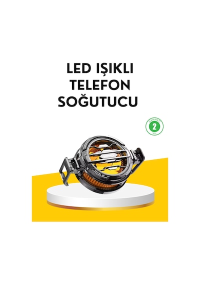 15w - 735 - Güçlü Yarı İletken Telefon - Edntrend - Soğutucu Fan