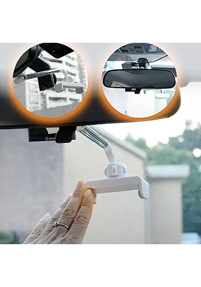Ayarlanabilir Araç Dikiz Aynası Telefon Tutucu Gps Takip Standı Universal 6-10cm Telefon Tutucu Diğer
