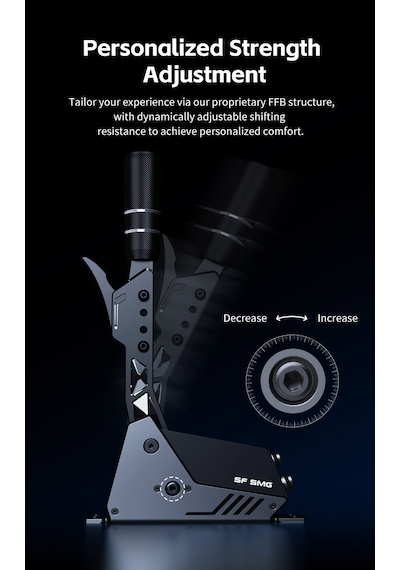 Pxn Sf Smg Sıralı Vites Sequential Shifter - Hall Manyetik Sensörlü Tam Metal Yarış Vitesi