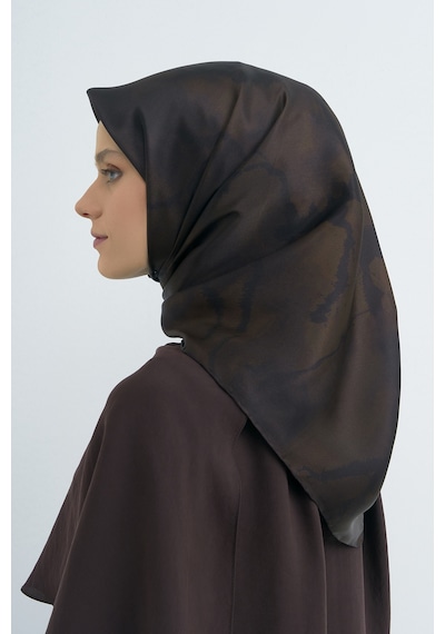 Armine Saf İpek Sura Eşarp-2026 İlkbahar-yaz- 95010d Acı Kahve