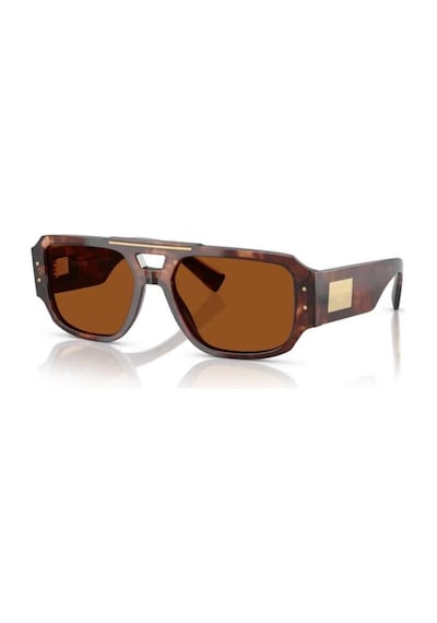 Dolce Gabbana Dg 4482 322273 57 Erkek Pilot Kırçıllı Kırmızı Kemik Güneş Gözlüğü Kahverengi