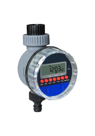 Bahçe Sulama Zamanlayıcısı Musluk Ve Su Deposu Uyumlu Pilli Dijital Elektronik