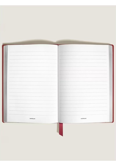 Montblanc Kırmızı Deri Orta Boy Defter 134762