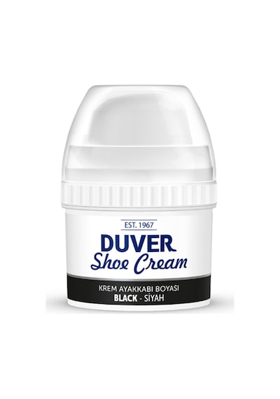 Duver Kendiliğinden Parlaklık Sağlayan Siyah Krem 60 Ml Ayakkabı Boyası Siyah