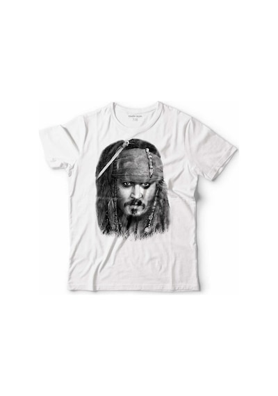 Johnny Depp Jack Sparrow Karayip Korsanları Çocuk Tişört 001