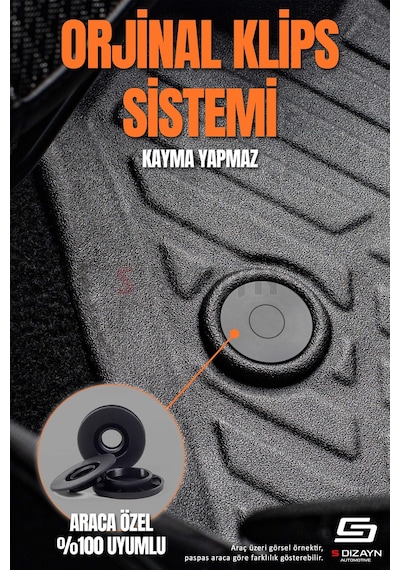 S-dizayn Audi Q5 3d Pro Havuzlu Paspas 2009-2017 A+ Kalite