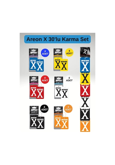 Areon X Display 30'lu Karma Set