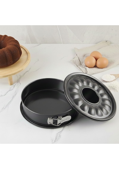 Guardini Gardenia Çift Taban Borulu Kek Kalıbı 24 Cm Renkli
