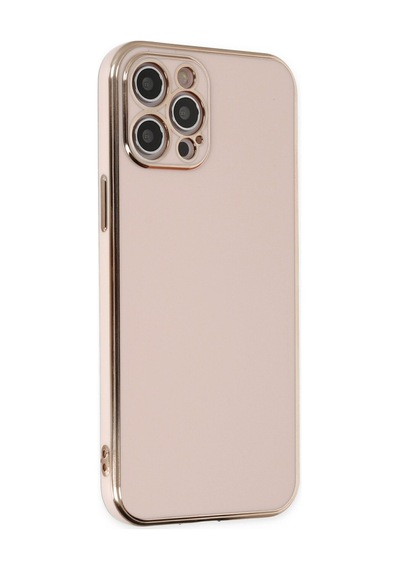 Apple iPhone  Uyumlu - 12 Pro Kılıf Volet Silikon - Pembe