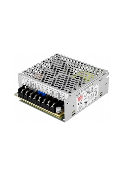 Meanwell Rq-50b ,110v..220vac 5v/6a +12v/1.5a -12v/1a -5v/1a Güç Kaynağı