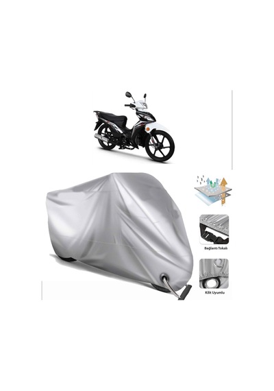 Rks Rodos 100 Motosiklet Brandası (Bağlantı Ve Kilit Uyumlu) (457260188)