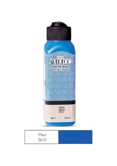 Artdeco Akrilik Boya 140 Ml, Mavi Genel