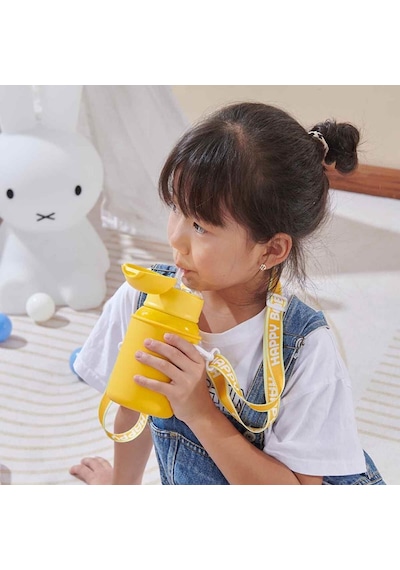 Shotay Happy Everyday Çelik Termos Matara Çocuk 480ml Yeşil