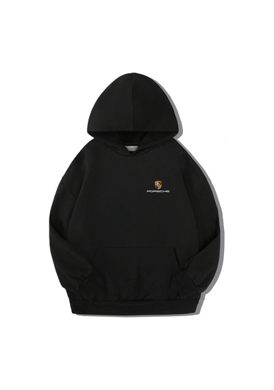 Brz Kids Unisex Çocuk Porsche 911 Gt3 Rs Hoodie Siyah