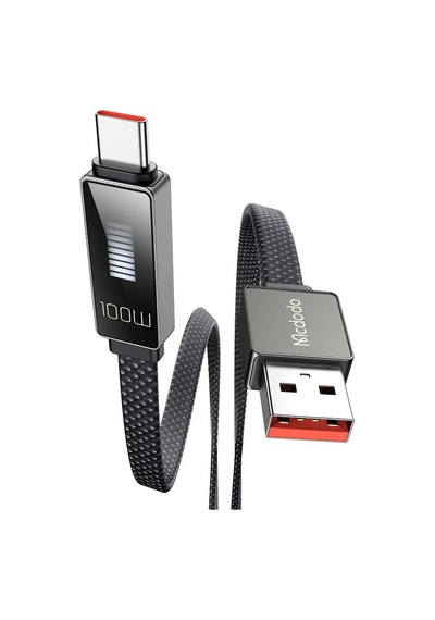 Mcdodo Ca-4980 Typec Usb 100w 6a Led Ritim Şarj Ve Data Kablo 1.2mt