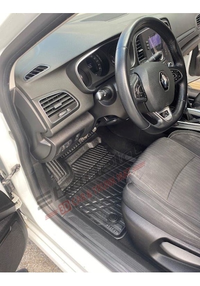 Megane 4 2017 2018 2019 3d Kokusuz Havuzlu Kauçuk Paspas Badela