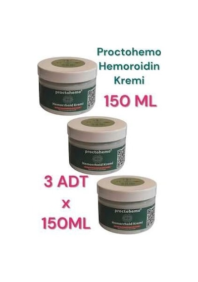 Proctohemo Kremi 150 Ml 3 Adet