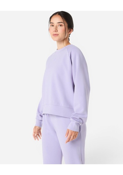 Asics Nagıno Refıned Texture Sweat Top Kadın Mor Sweatshirt 2032d370-500