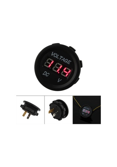 Ic-230d Dijital Voltmetre Pano Tip 28mm 6-32v